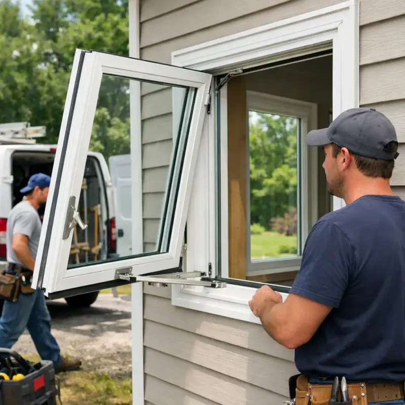 Casement Windows Mt Rainier
