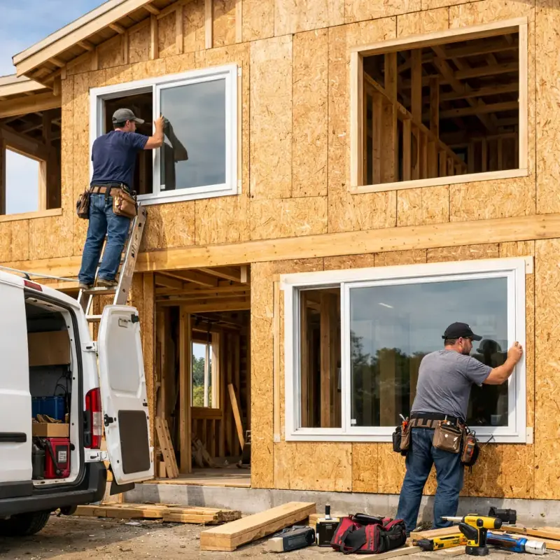 New Construction Windows Mt Rainier