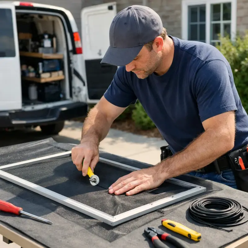 Window Screen Repair Mt Rainier